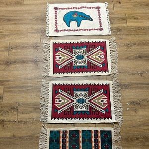 Vintage western placemats